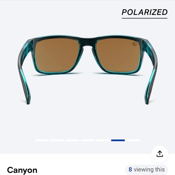 Blenders Canyon Fortune Blue Sunglasses - Picture 5 of 12